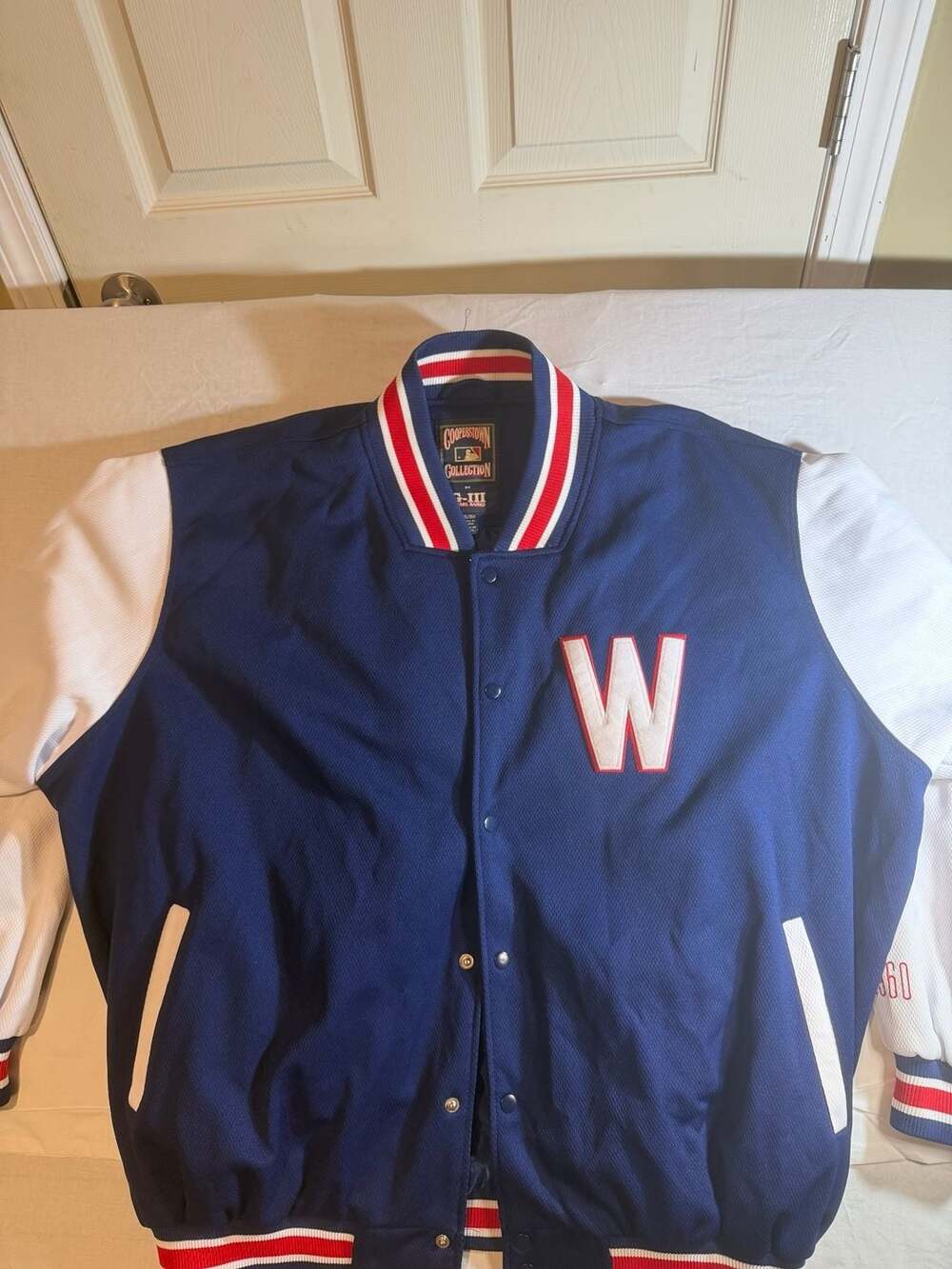 Cooperstown Collection by G-III & Carl Banks Washington Senators 1951 Varsity Ja